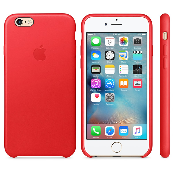 Iphone 6s Funda De Piel Roja